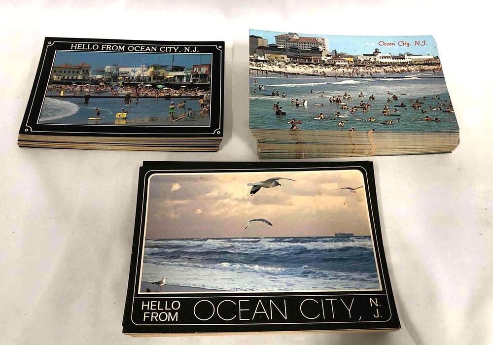 Lot 23: Over 200 Ocean City New Jersey Postcards