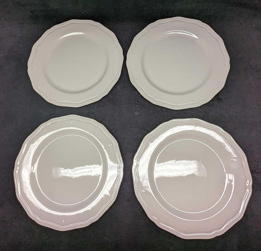Lot 30: 4 Gibson Designs Miranda China Dinner Plates B