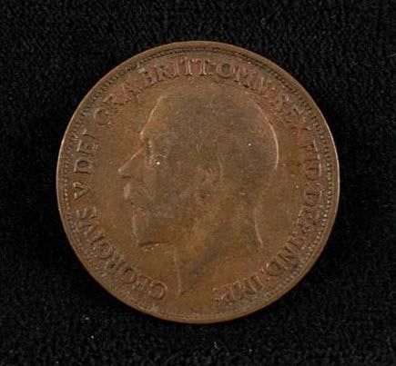 Lot 496: 1914 British Penny
