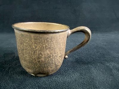 3 Antique Sterling Silver Baby Cups / Tea Cups. This fine piece has been tested and researched 