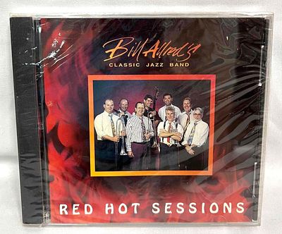 Sealed Red Hot Sessions Bill Allred's Classic Jazz Band CD 1994. This lot contains Sealed Red 