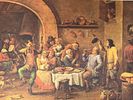 Lithograph Reproduction The Drinking King By David Teniers The Younger. This lot contains a Image - 13