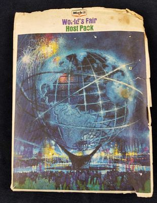 1964 New York Worlds Fair Mobil Host Pack. Here are interesting and vintage items Mobil gas 