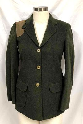 Baur Loden Superleicht Women's Green Wool Military/Hunting Jacket. This lot contains a Baur 