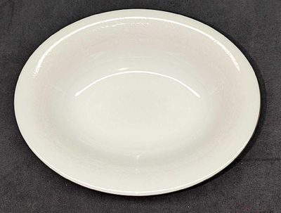 Wedgwood China Silver Ermine 10" Oval Vegetable Bowl. This series was released from 1971 - 
