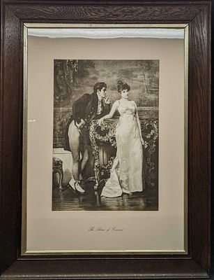 Framed John Haynes Williams Silence Of Consent Print. Framed John Haynes Williams Silence Of 