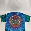 Grateful Dead 90's Vintage T-Shirt Celtic Mandala Tie Dye L Large Liquid Blue. Original Liquid Image - 1