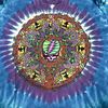 Grateful Dead 90's Vintage T-Shirt Celtic Mandala Tie Dye L Large Liquid Blue. Original Liquid Image - 2