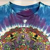 Grateful Dead 90's Vintage T-Shirt Celtic Mandala Tie Dye L Large Liquid Blue. Original Liquid Image - 4