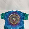 Grateful Dead 90's Vintage T-Shirt Celtic Mandala Tie Dye L Large Liquid Blue. Original Liquid Image - 5