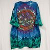 Grateful Dead 90's Vintage T-Shirt Celtic Mandala Tie Dye L Large Liquid Blue. Original Liquid Image - 7