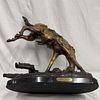 Wicked Pony By Frederic Remington Hand Made Real Bronze Art Sculpture Large Jumbo Figure. This Image - 13