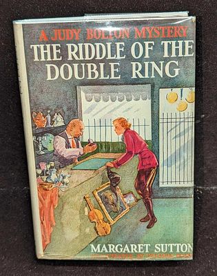 1st Ed Judy Bolton The Riddle Of The Double Ring HC #10. "A Judy Bolton Mystery - The Riddle Of 