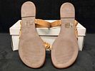 Miz Mooz Leather Slide Sandals and J.Jill Tan Thong Sandals Bundle. Sitting in brand-new to Image - 12