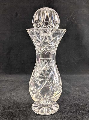 Crystal Decorative Decanter Leaf Design Decanter This Decanter is unbranded but beautiful. It 