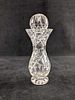 Crystal Decorative Decanter Leaf Design Decanter 
This Decanter is unbranded but beautiful. It Image - 2