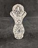 Crystal Decorative Decanter Leaf Design Decanter 
This Decanter is unbranded but beautiful. It Image - 3