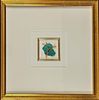 Cheryl Kabala Framed Rice Paper Sculptural Art. Cheryl uses the sculptural technique of Image - 1