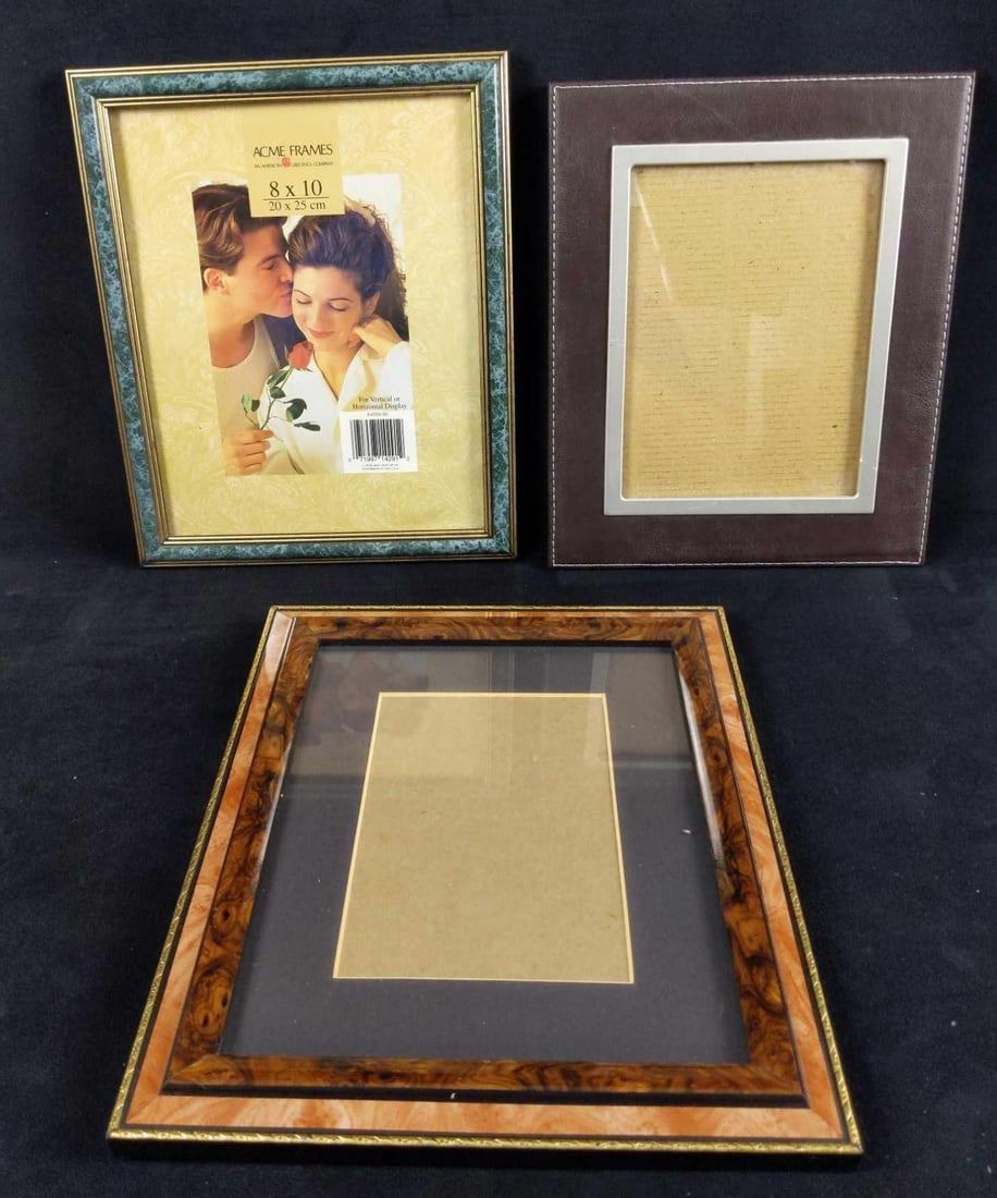Lot 445: Three Stylish Frames 5x7 8x10
