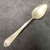 Flat Handle Butter Spreader Chantilly Sterling Silver Grapefruit Tea Spoon Monogram. WM Wise Image - 1