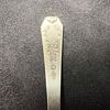 Flat Handle Butter Spreader Chantilly Sterling Silver Grapefruit Tea Spoon Monogram. WM Wise Image - 3