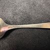 Flat Handle Butter Spreader Chantilly Sterling Silver Grapefruit Tea Spoon Monogram. WM Wise Image - 4