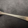 Flat Handle Butter Spreader Chantilly Sterling Silver Grapefruit Tea Spoon Monogram. WM Wise Image - 5
