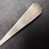 Flat Handle Butter Spreader Chantilly Sterling Silver Grapefruit Tea Spoon Monogram. WM Wise Image - 6
