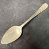 Flat Handle Butter Spreader Chantilly Sterling Silver Grapefruit Tea Spoon Monogram. WM Wise Image - 7