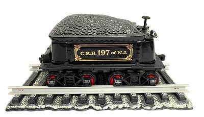 Empty Vintage Jim Beam Coal Car Decanter C.R.R 197 Of N.J. With Display Track. This lot contains 