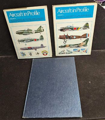 3 Aircraft In Profile Volumes And Spitfire Hardcover Books. This lot includes: 
(1) Spitfire - 