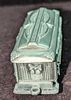 Pewter Santa's Express Peace On Earth Figurine. This is approx 4" x 1 1/4" x 1 3/4 and it Image - 2