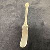 Gorham Flat Handle Butter Knife Spreader Chantilly Sterling Silver 1895 Lion-Anchor-G Monogram Image - 5