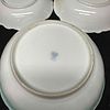 Floral and Fruit China Germany Bowl Set. Minor staining and marks throughout each plate due to Image - 8