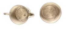 Vintage Woodbury Marked Pewter Creamer & Sugar Bowl. This lot comes with: 
(1) Pewter Sugar Image - 1