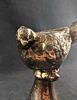 Ceramic Bird Sculpture With Metallic Glaze 
This cute bird is ceramic with a metallic glaze Image - 5