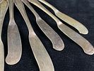 Vintage 1940's Gorham Sterling Silver " Lyric " Paddle Butter Spreaders All our Vintage - Image - 2