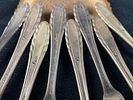 Vintage 1940's Gorham Sterling Silver " Lyric " Paddle Butter Spreaders All our Vintage - Image - 5