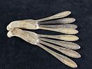 Vintage 1940's Gorham Sterling Silver " Lyric " Paddle Butter Spreaders All our Vintage - Image - 11
