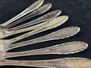 Vintage 1940's Gorham Sterling Silver " Lyric " Paddle Butter Spreaders All our Vintage - Image - 13