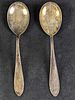 Vintage Retired German BMF Silver Plate Spoons & Ladles & Salad Fork. This lot includes: 
(4) Image - 8