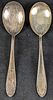 Vintage Retired German BMF Silver Plate Spoons & Ladles & Salad Fork. This lot includes: 
(4) Image - 9