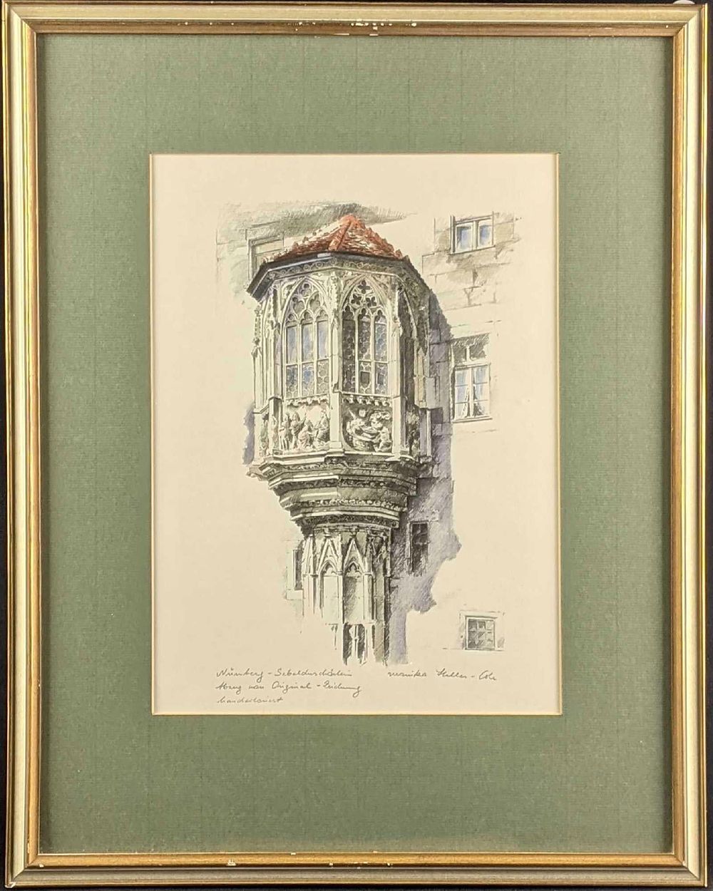 Nuremberg Bay Art High Quality Framed Art Print. Nuremberg Bay Art High-Quality Framed Art Print 