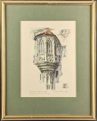 Nuremberg Bay Art High Quality Framed Art Print. Nuremberg Bay Art High-Quality Framed Art Print 