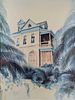Key West Southern Most House" Print By Mary Henderson. Key West Southern Most House" Watercolor Image - 1