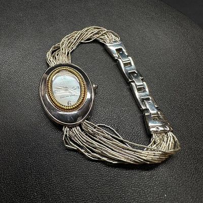 Sterling Silver Milti-Strand Bracelet Watch. This piece of jewelry has been tested and 