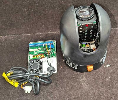 Everfocus Outdoor Dome Camera. This one is model EPTZ3100/S. Untested. Comes with all seen in 