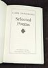 Carl Sandburg Selected Poems Hardcover Book. This was published by Gramercy Books (New York) Image - 1
