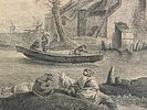 Jean Moyreau 1750 La Diligence Holandoise 
From 1750, 
La Diligence Holandoise from a series of Image - 4