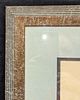 Framed Young Zebra Print By T.H. Farnsworth. The framed print was signed by the artist on the Image - 3